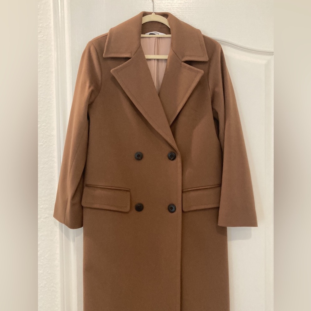 NWOT Fleurette Double Breasted Coat